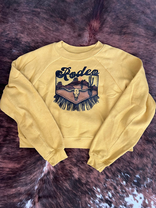 Rodeo Crop Crewneck