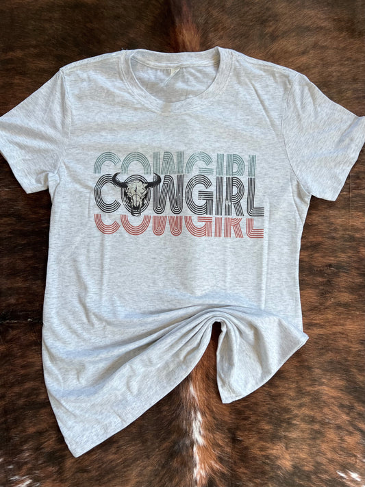 Cowgirl Fitted Tee