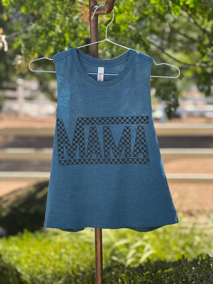 Mama Crop Racer Back Tank