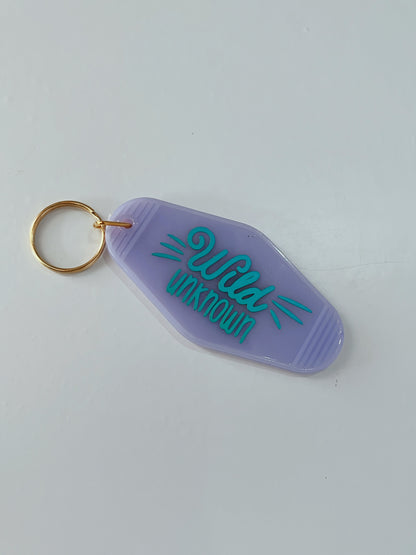 Motel Keychain