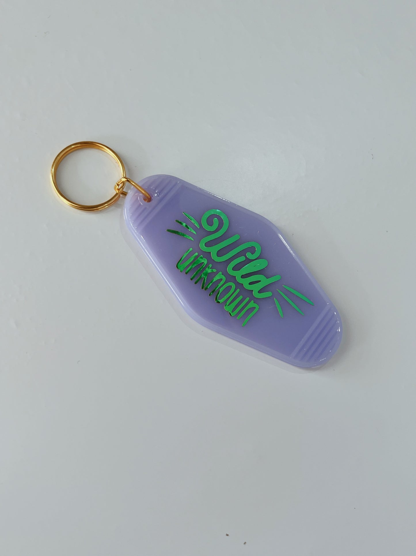 Motel Keychain